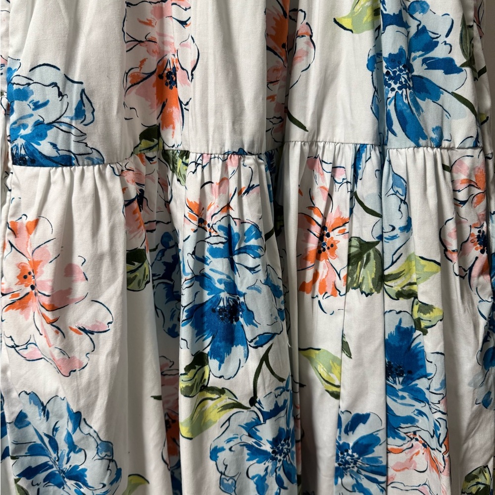 Floral Smocked Maxi Dress - Picture 7 of 7